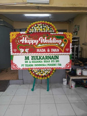 Papan Bunga di Ballroom Hotel Jakarta Selatan