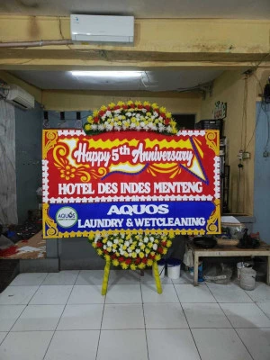 Papan Bunga di Ballroom Hotel Jakarta Selatan