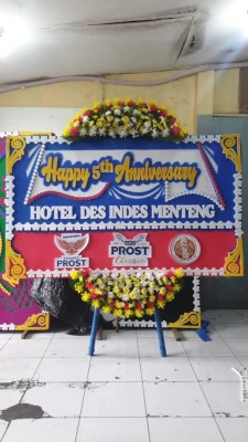 Papan Bunga di Ballroom Hotel Jakarta Selatan