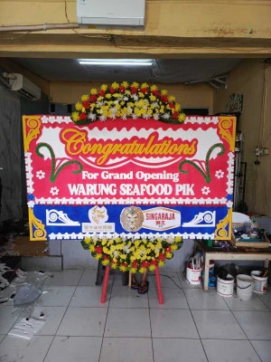 Papan Bunga di Ballroom Hotel Jakarta Selatan