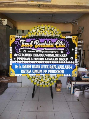 Papan Bunga di Ballroom Hotel Jakarta Selatan
